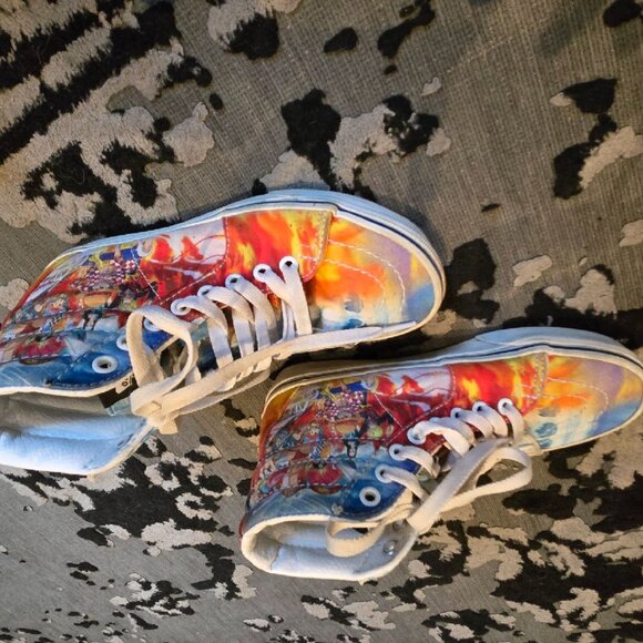 Vans One-Piece High Top Skate Shoes Size 4.5 Teen/Boy - Picture 4 of 5